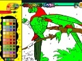 Juego Parrots On The Woods Tree Coloring