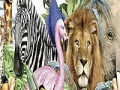 Juego Big zoo slide puzzle