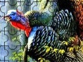 Juego Colorful turkey in the forest puzzle