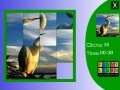 Juego Slide puzzle: Alone Stork 