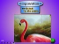 Juego Flamingos in the lake puzzle