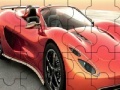 Juego Red racing car puzzle