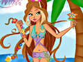 Juego Winx Summer Dress Up