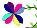 Juego Rotating Flower Coloring