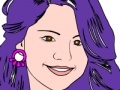Juego Selena Gomez Сoloring game