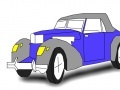 Juego Historic car coloring