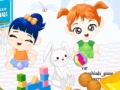 Juego Laughing happily children