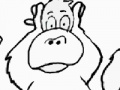 Juego Funny Moneky Coloring