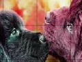 Juego Lovely dog couple slide puzzle