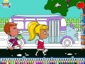 Juego In a Hurry to School: Coloring