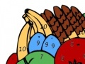 Juego Colorful Fruits In The Table Coloring