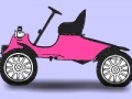 Juego Historical garden car coloring