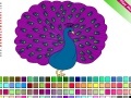 Juego Peacock Coloring