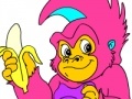 Juego Playful Monkeys Coloring 
