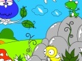 Juego Coloring Chicken and frog