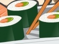 Juego Mia cooking Sushi rolls
