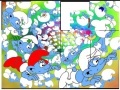 Juego Puzzle 100 Smurfth