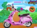 Juego Barbie School Bike Cleaning 