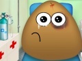 Juego Pou in the ambulance