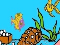 Juego Amazing aquarium coloring
