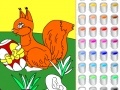 Juego Kid's coloring: Easter eggs