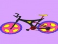 Juego Amazing yellow bike coloring