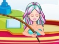 Juego Barbie fishing mermaid sea