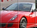 Juego Puzzles Red Ferrari
