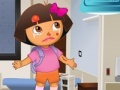Juego Dora the Explorer at the doctor