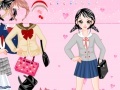Juego School Uniform Dress Up -3