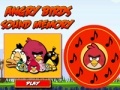 Juego Angry birds. Sound memory