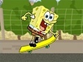 Juego Spongebob Beach Skateboading