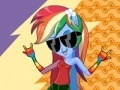 Juego Rainbow Dash. Dress up