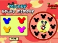 Juego Mickey. Sound memory