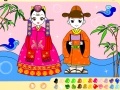 Juego Japanese Girl Coloring