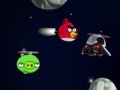 Juego Angry birds. Run in space