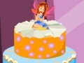 Juego Angel Winx cake