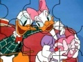 Juego Puzzles. Donald and Daisy
