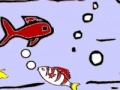 Juego Big aquarium and fishes coloring