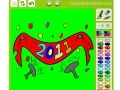 Juego New Year 2011 Coloring