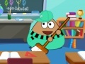 Juego Pou classroom clean
