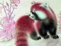 Juego Sweet brown raccoon slide puzzle