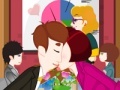 Juego Office kissing