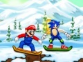 Juego Toon skiing