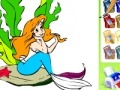 Juego Princess Ariel Coloring