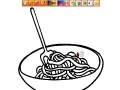 Juego Coloring Food