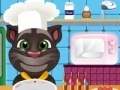 Juego Talking Tom. Cooking class