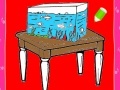 Juego Aquarium and table coloring