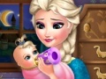 Juego Elsa Frozen Baby Feeding