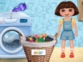 Juego Dora Washing Clothes